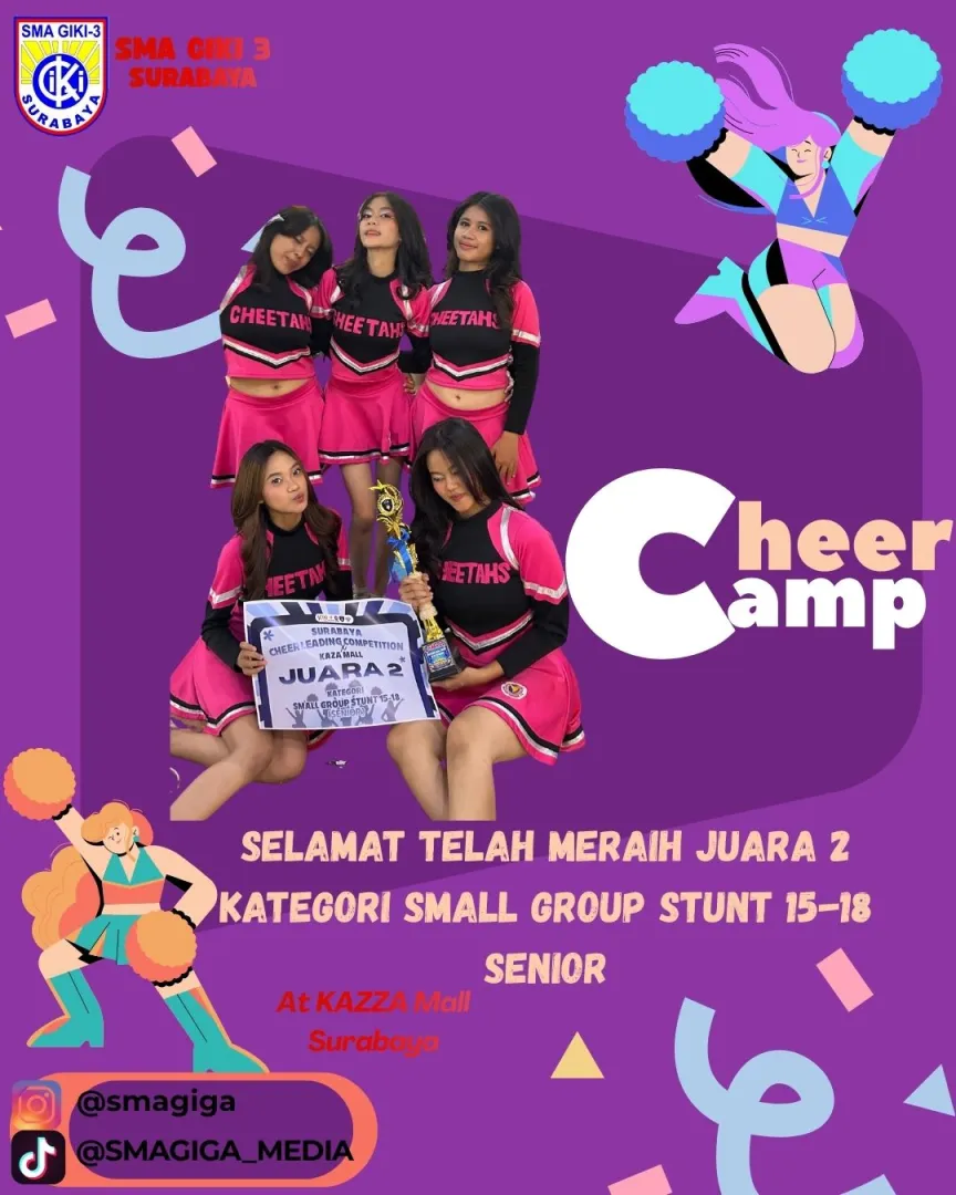 Juara 2 Lomba Cheerleader